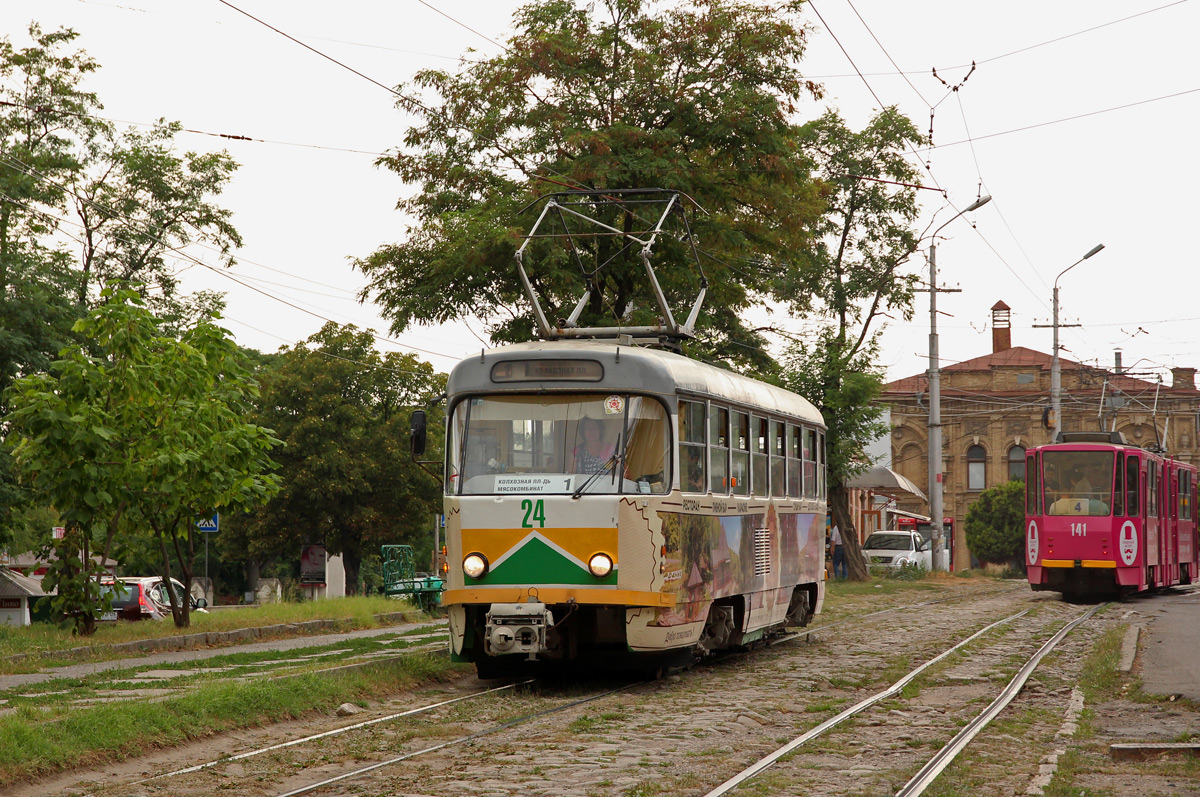 Пятигорск, Tatra T4D № 24