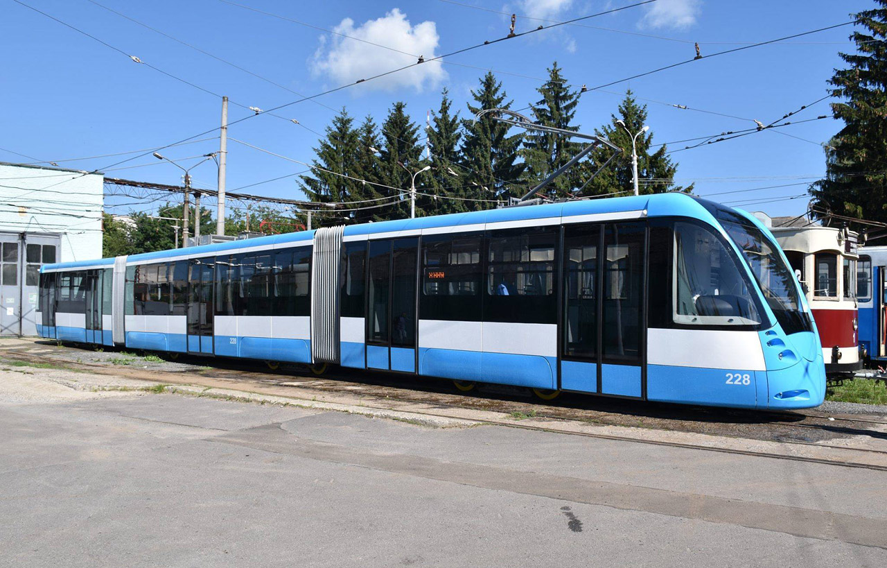 Vinnitsa, KT4UA “VinWay” N°. 228; Vinnitsa — Production of VinWay trams