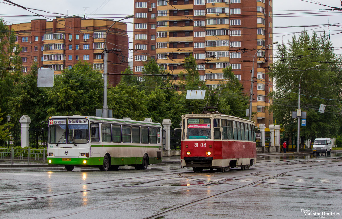 Novosibirsk, 71-605 (KTM-5M3) # 3104