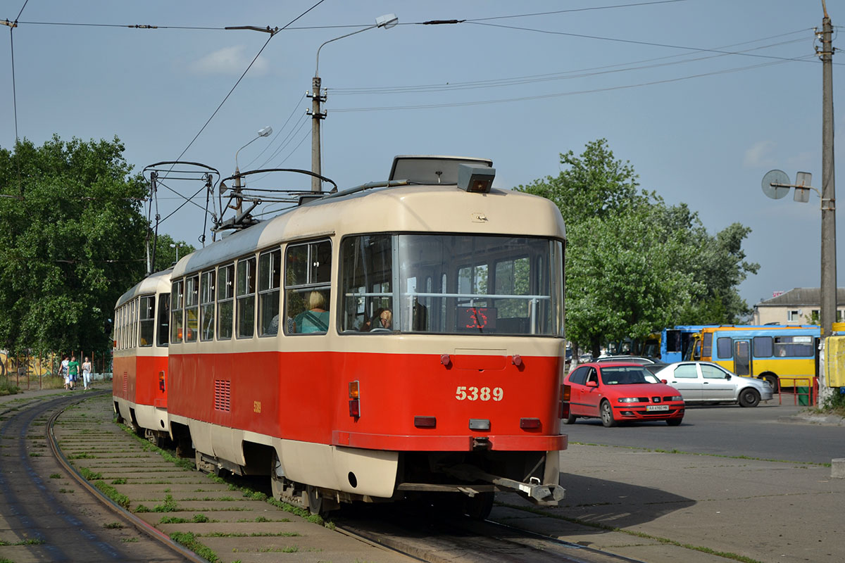 Киев, Tatra T3SUCS № 5389