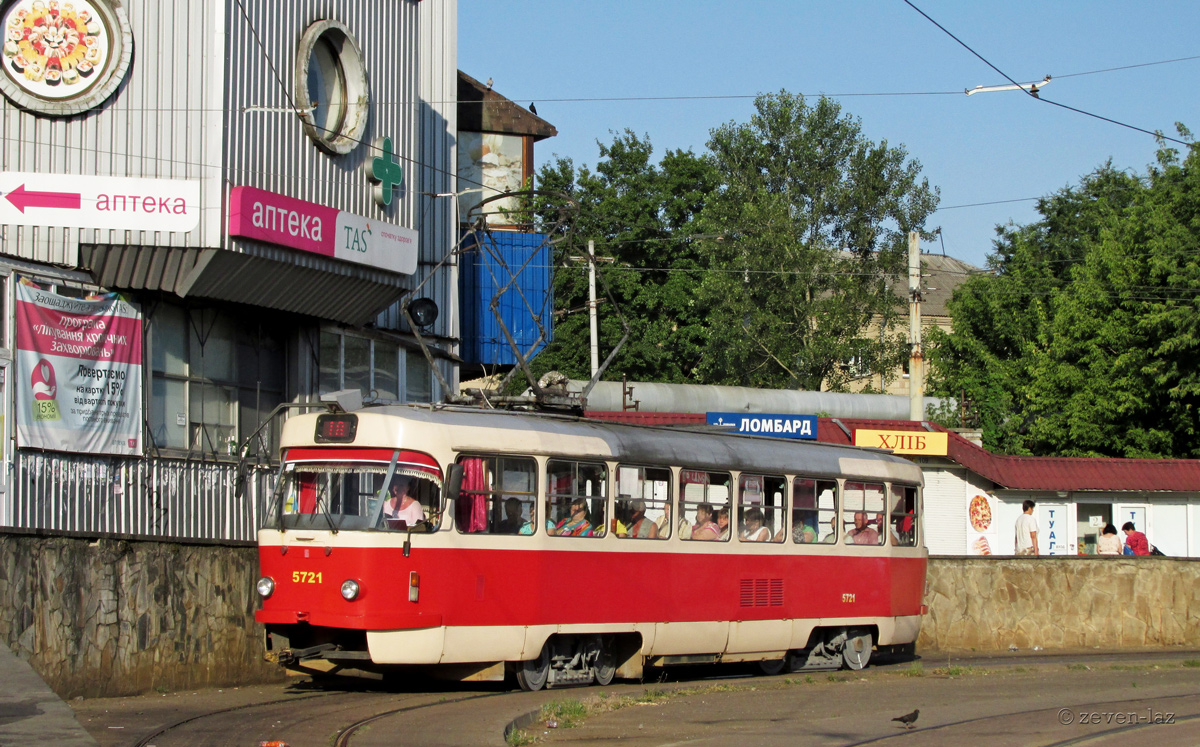 Kijów, Tatra T3SU Nr 5721