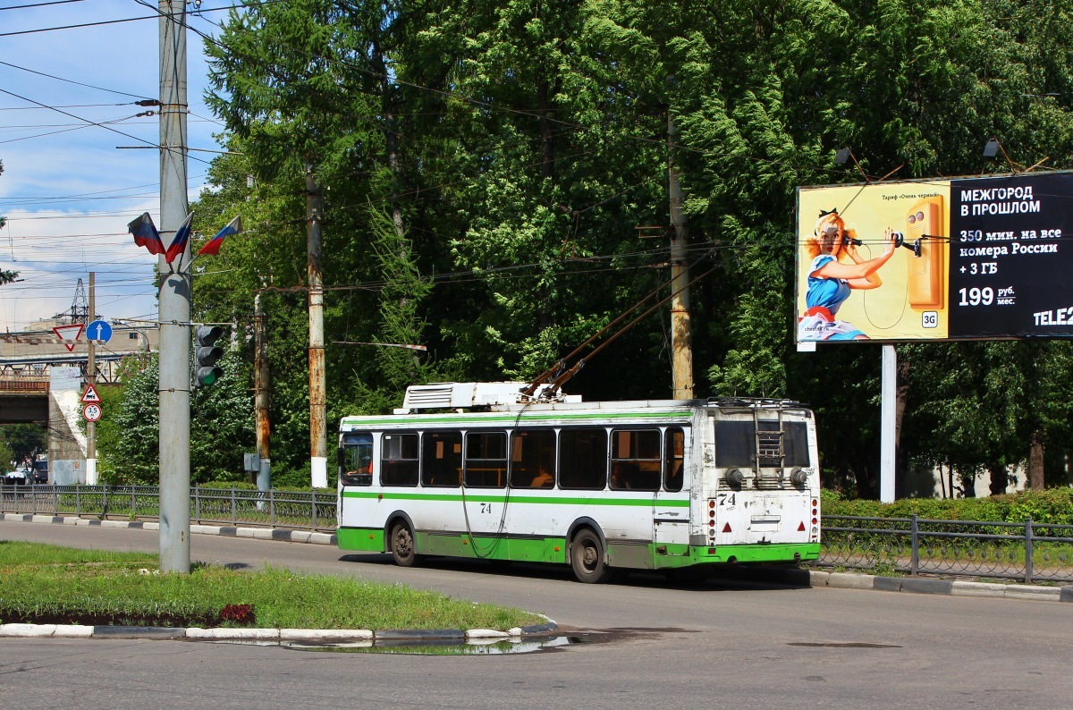 Тверь, ЛиАЗ-5280 № 74