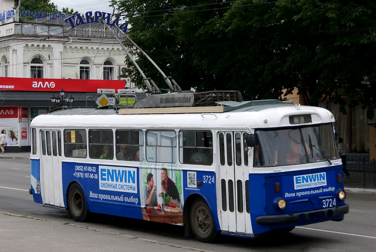Trolleybus de Crimée, Škoda 9TrH27 N°. 3724