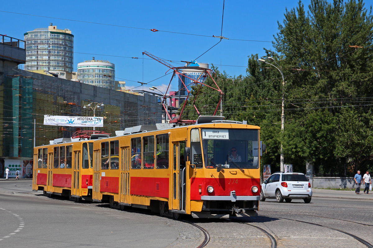 Jekaterinburg, Tatra T6B5SU № 774