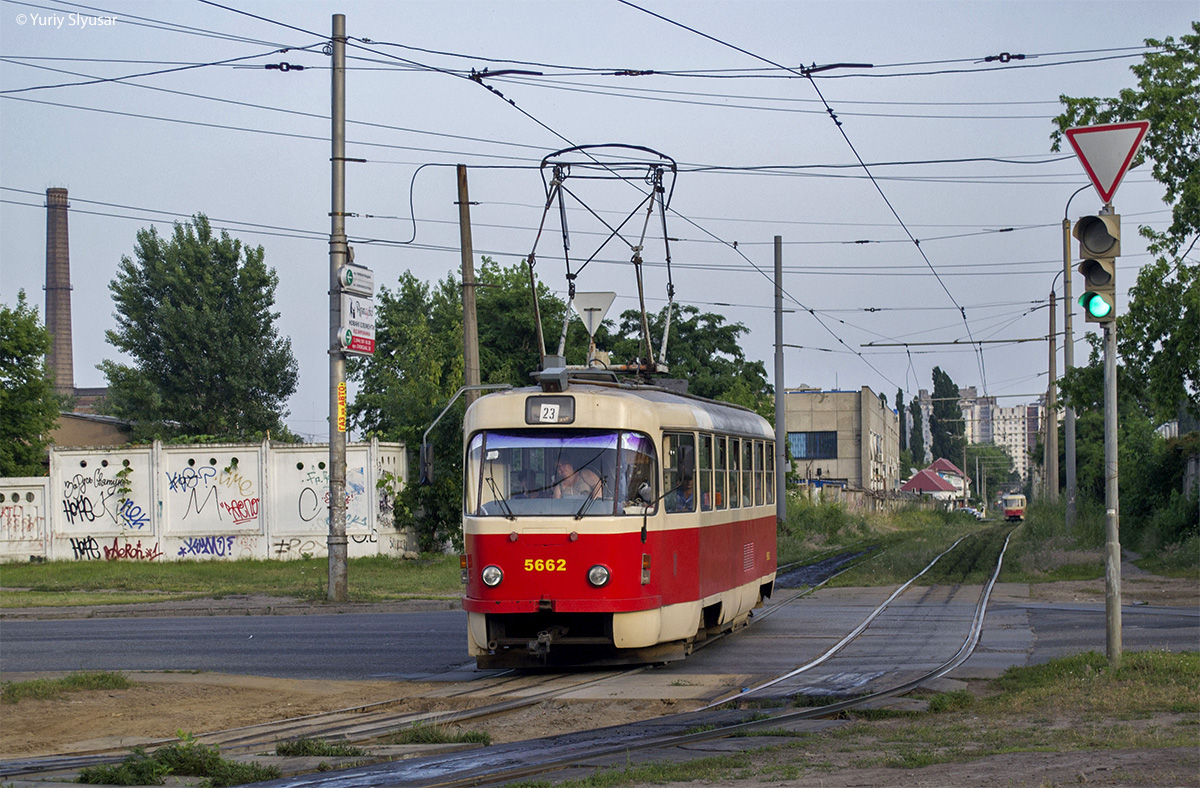 Киев, Tatra T3SUCS № 5662