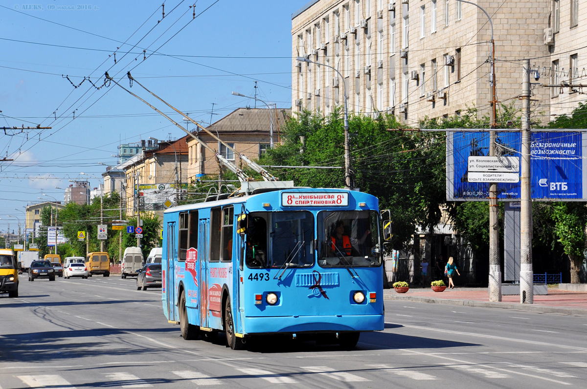 Волгоград, ЗиУ-682Г-016 (012) № 4493