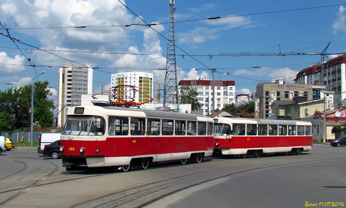 Kharkiv, Tatra T3SUCS # 469