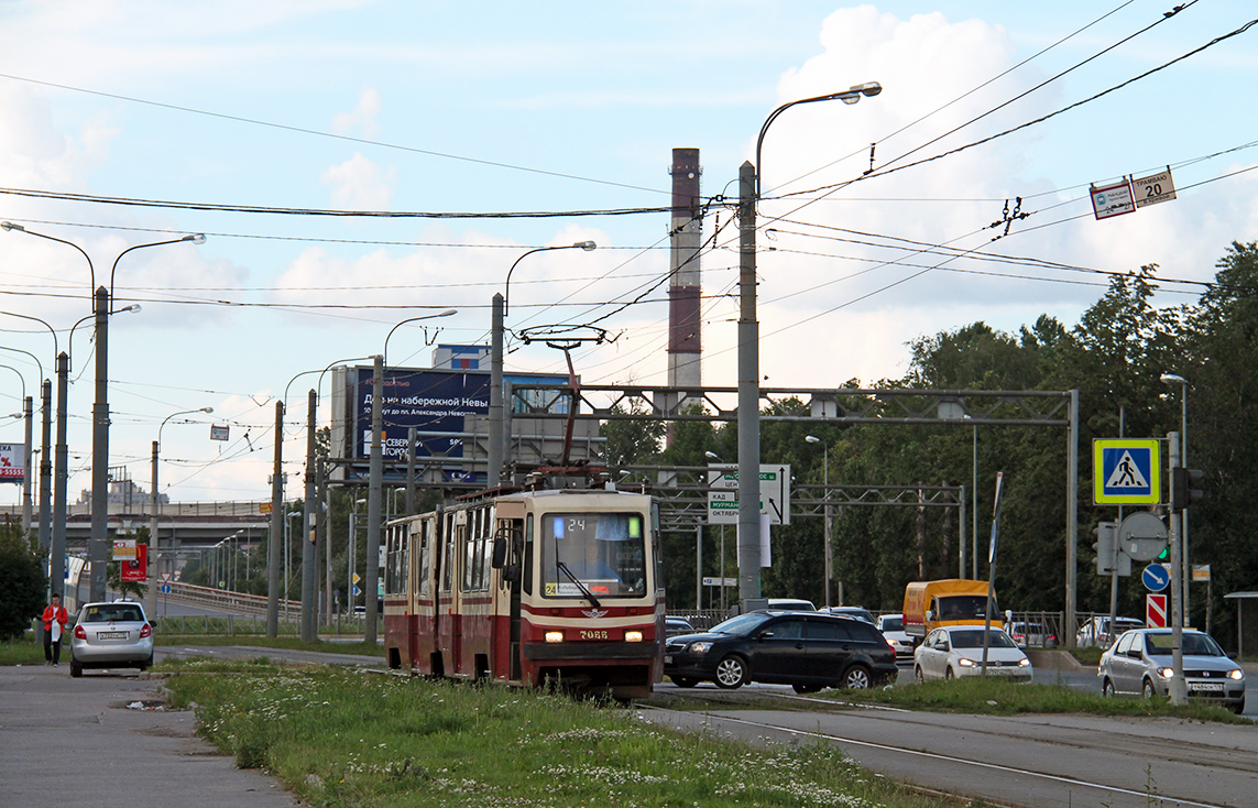 Санкт-Петербург, ЛВС-86К № 7055