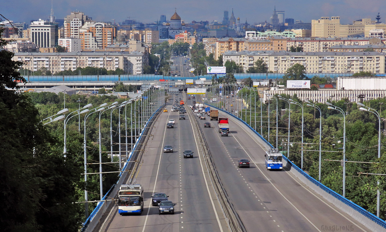 Moskau — Trolleybus lines: South-Western Administrative District