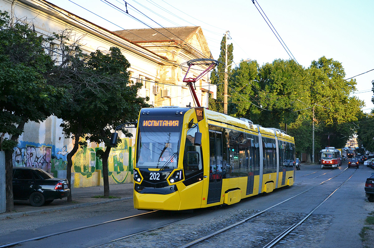 Краснодар, Stadler B85300М «Метелица» № 202; Краснодар — Новые трамваи, троллейбусы и электробусы