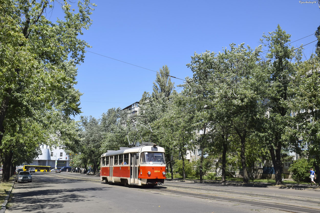 Kiev, Tatra T3SUCS N°. 5914