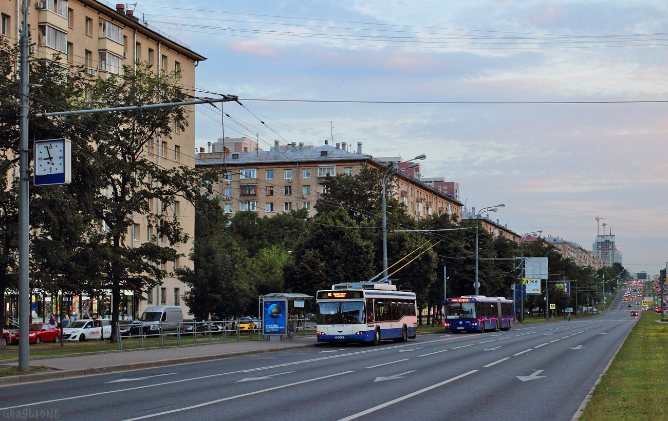 Москва, СВАРЗ-МАЗ-6235.00 № 8853; Москва — Троллейбусные линии: ЮЗАО