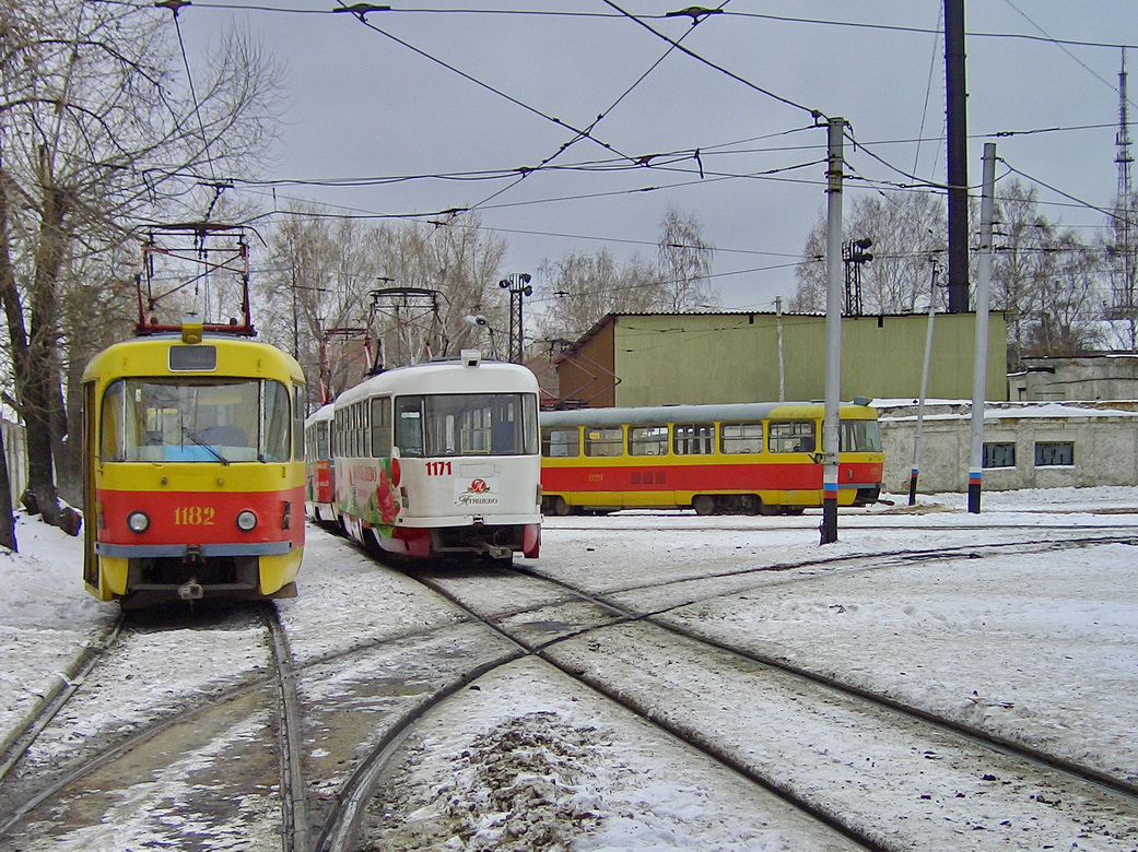 Ульяновск, Tatra T3SU № 1182; Ульяновск, Tatra T3SU № 1171