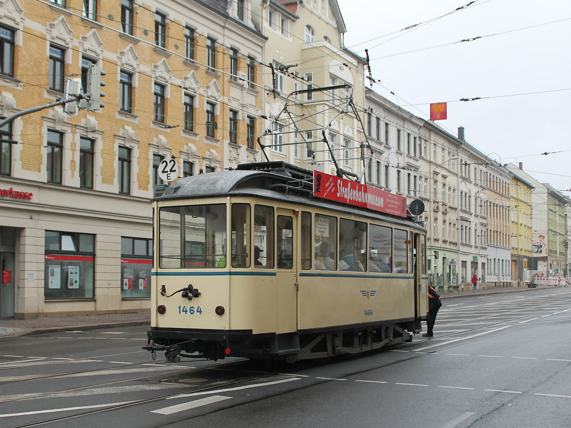 Lipsk, Dessau 2-axle motor car Nr 1464