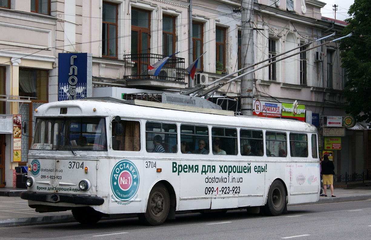 Crimean trolleybus, Škoda 9TrH27 № 3704
