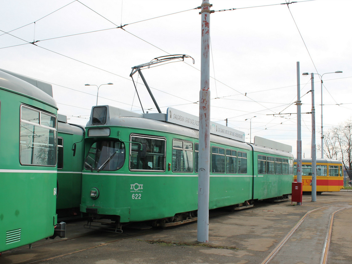 Belgrade, Duewag GT6 Nr 622