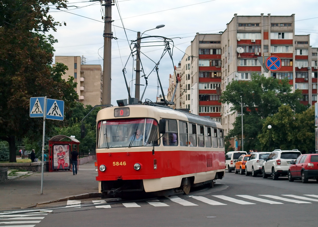 Kyiv, Tatra T3SUCS № 5846