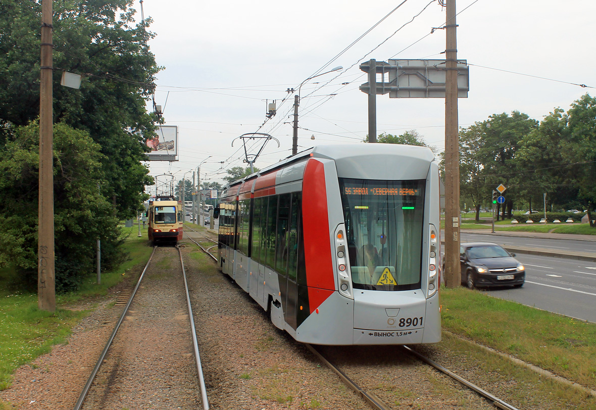 Санкт-Пецярбург, 71-801 (Alstom Citadis 301 CIS) № 8901