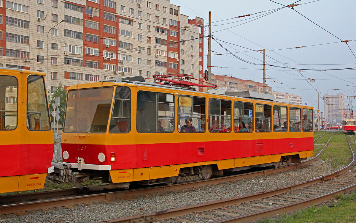 Екатеринбург, Tatra T6B5SU № 757