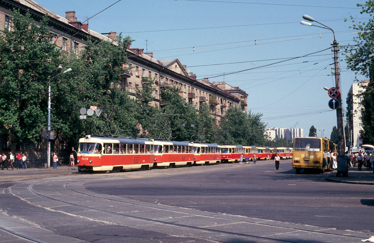 基辅, Tatra T3SU # 5626; 基辅 — Historical photos