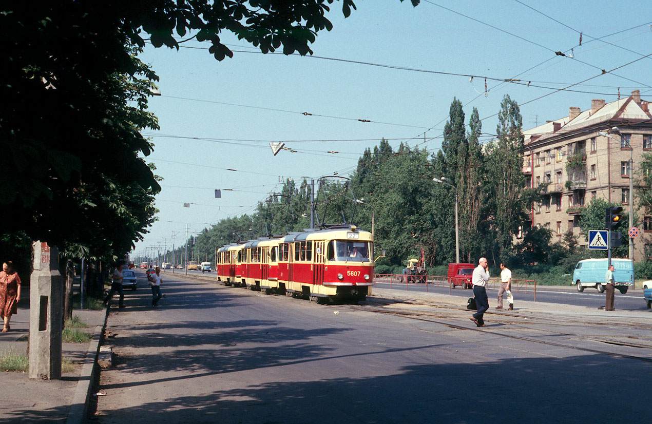 Kyiv, Tatra T3SU # 5607; Kyiv — Historical photos