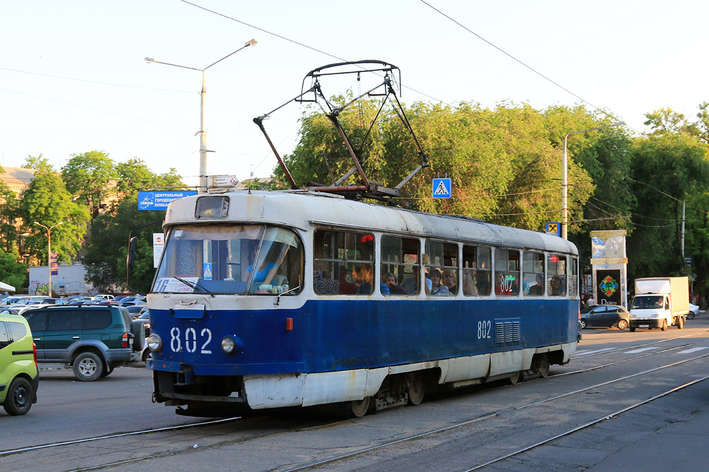 Запорожье, Tatra T3SU № 802