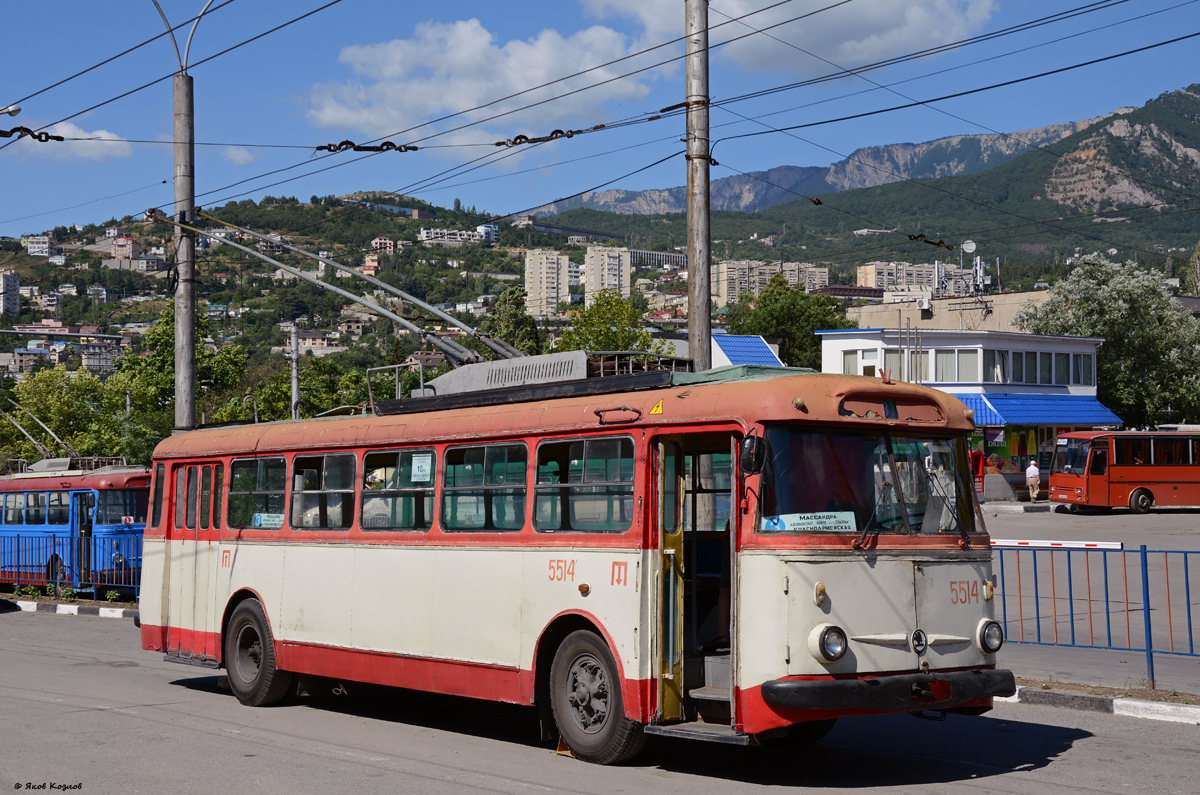 Troleibuzul din Crimeea, Škoda 9Tr19 nr. 5514