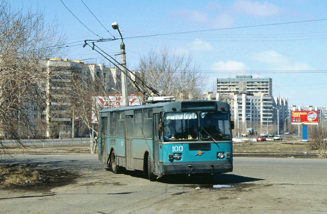 Karagandõ, ZiU-682G [G00] № 100; Karagandõ — Visit of transport enthusiasts 21.04.1998
