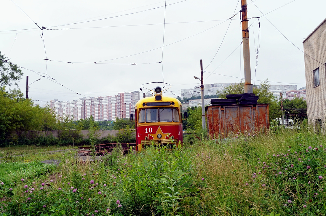 Vladivostok, RVZ-6M2 nr. 10; Vladivostok — Division of the service rail