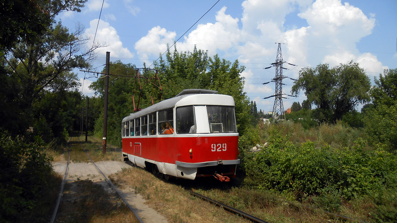 Donetsk, Tatra T3SU # 929 (3929)