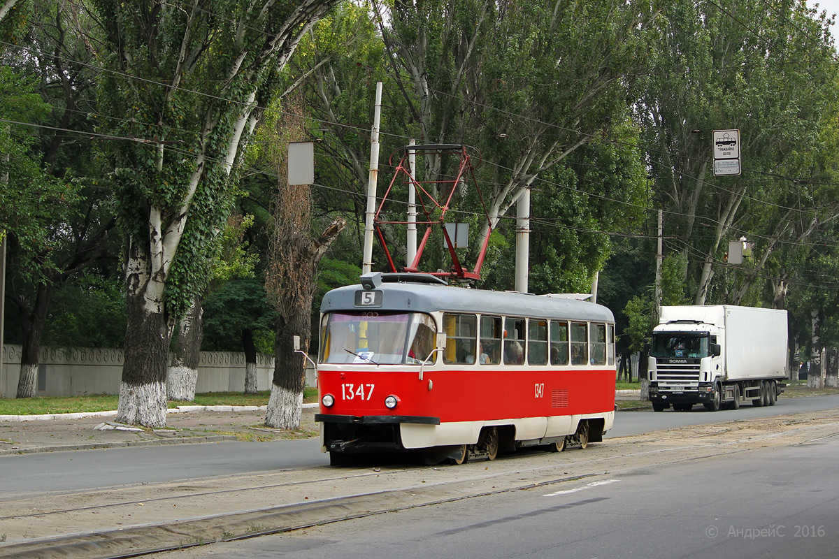 Дняпро, Tatra T3SU № 1347