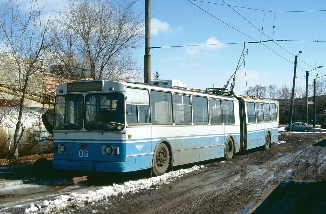 Karaganda, ZiU-683B [B00] — 89; Karaganda — Visit of transport enthusiasts 21.04.1998