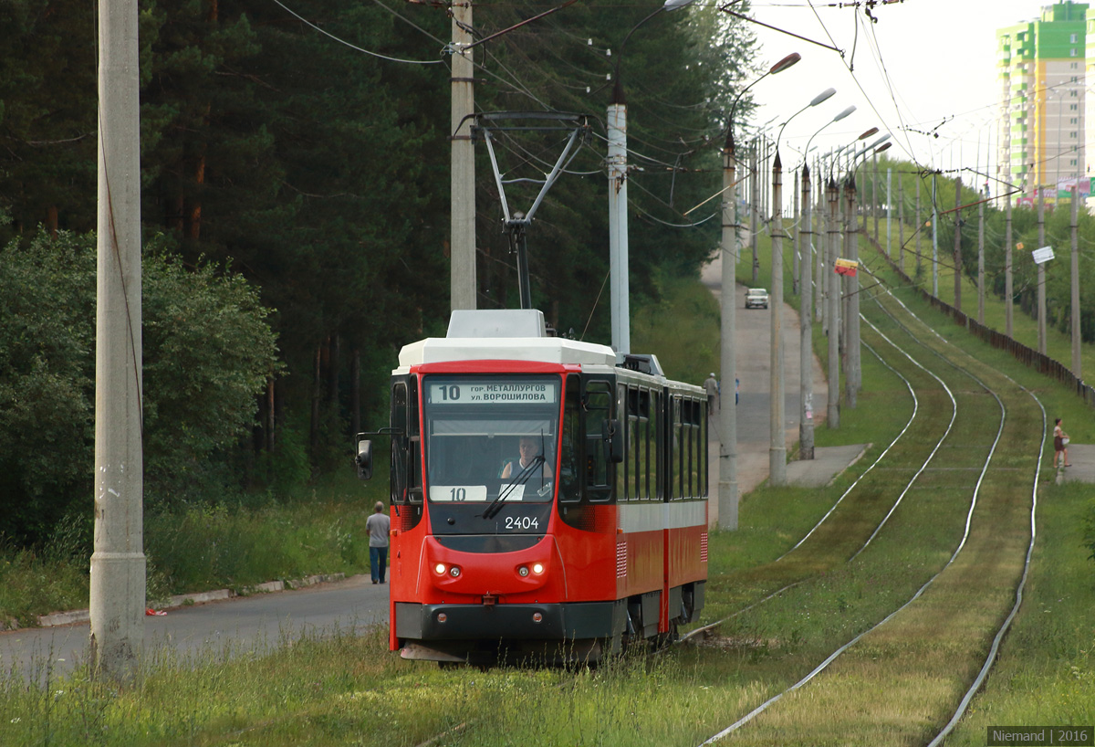 Izhevsk, Tatra KT4DM № 2404