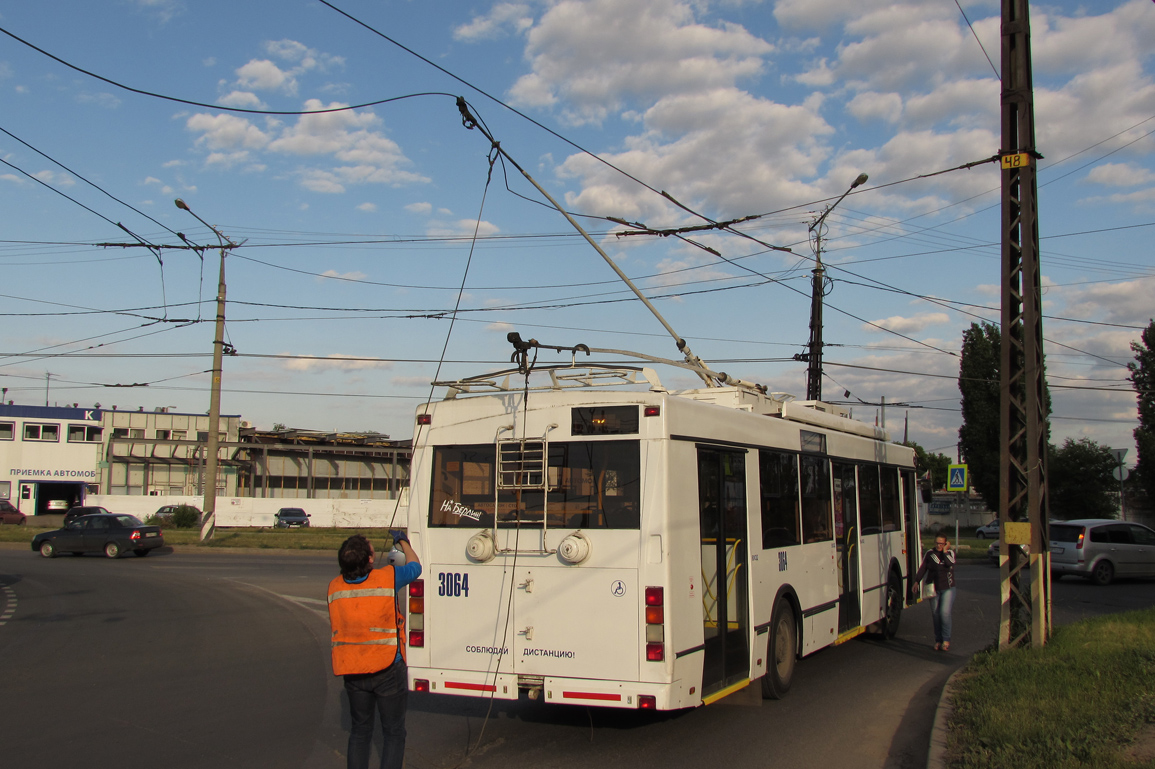 Тольятти, Тролза-5275.03 «Оптима» № 3064; Тольятти — Происшествия