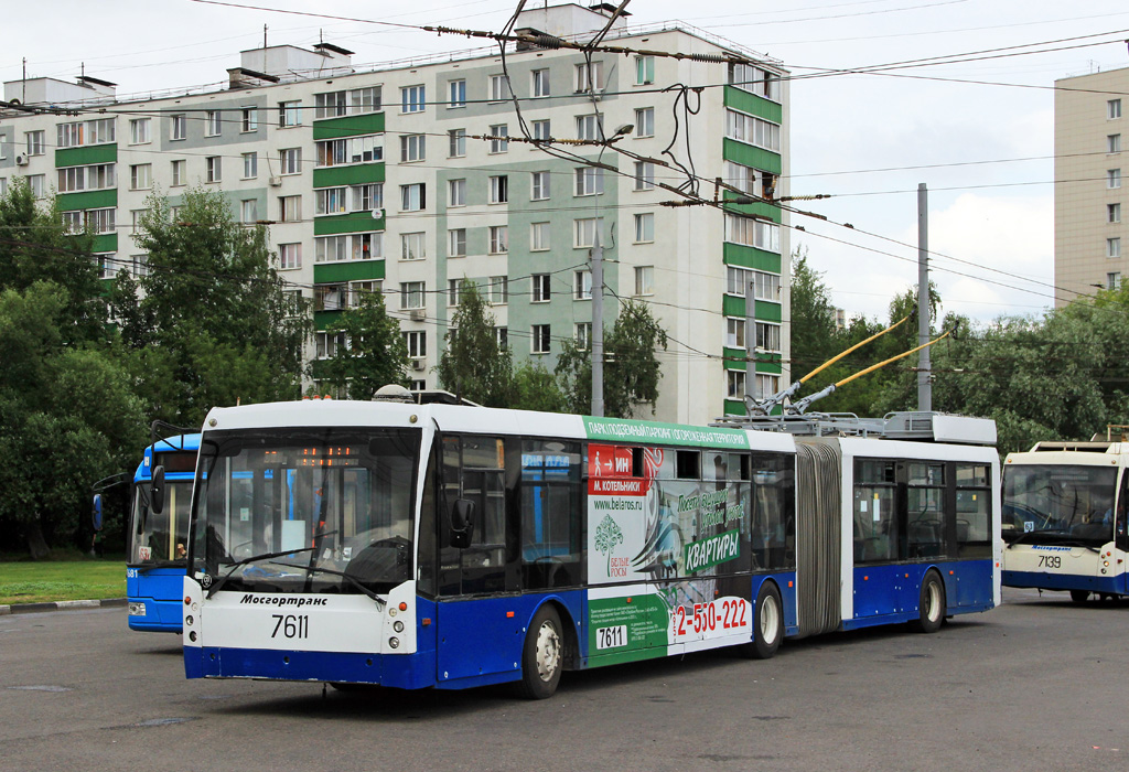 Москва, Тролза-6206.00 «Мегаполис» № 7611