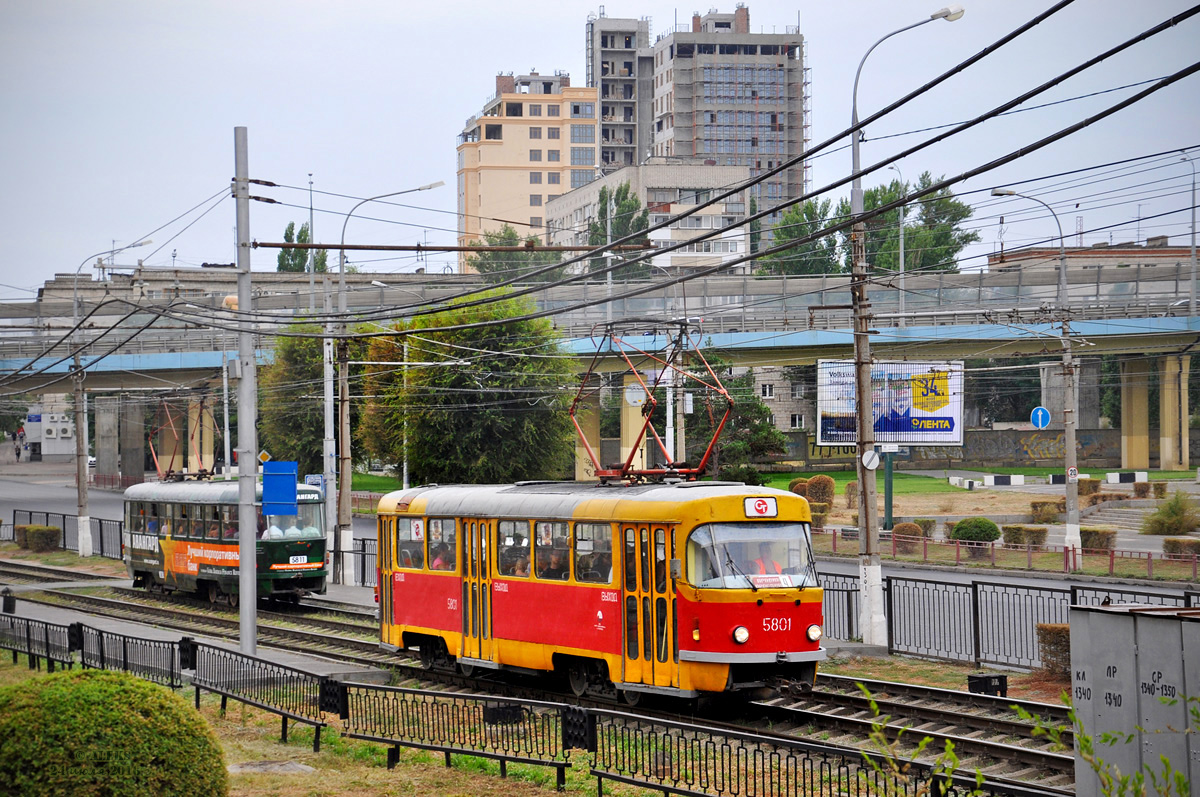 Volgograd, Tatra T3SU № 5801