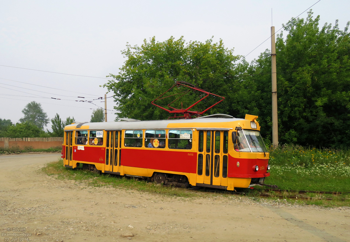 Jekaterinburg, Tatra T3SU Nr. 694