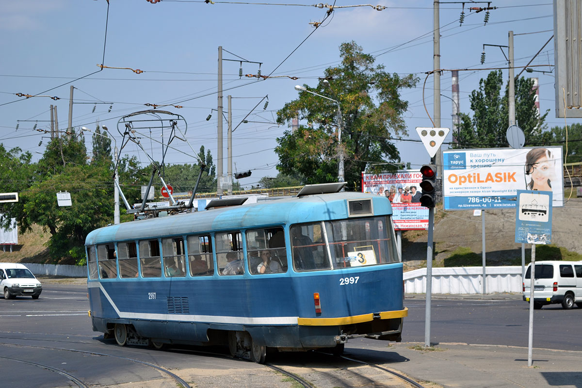 Odessa, Tatra T3R.P # 2997