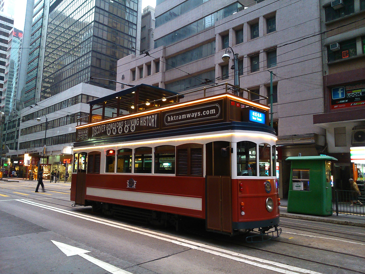 Hong Kong, Hong Kong Tramways Private Hire nr. 68; Hong Kong — Hong Kong Tramways — Rolling Stock Types