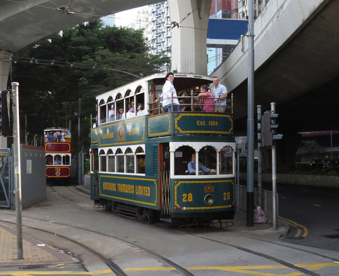 Гонконг, Hong Kong Tramways Private Hire № 28; Гонконг — Городской трамвай — Типы подвижного состава