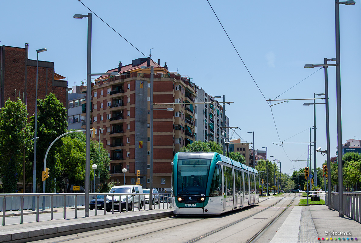 Barcelona, Alstom Citadis 302 nr. 05