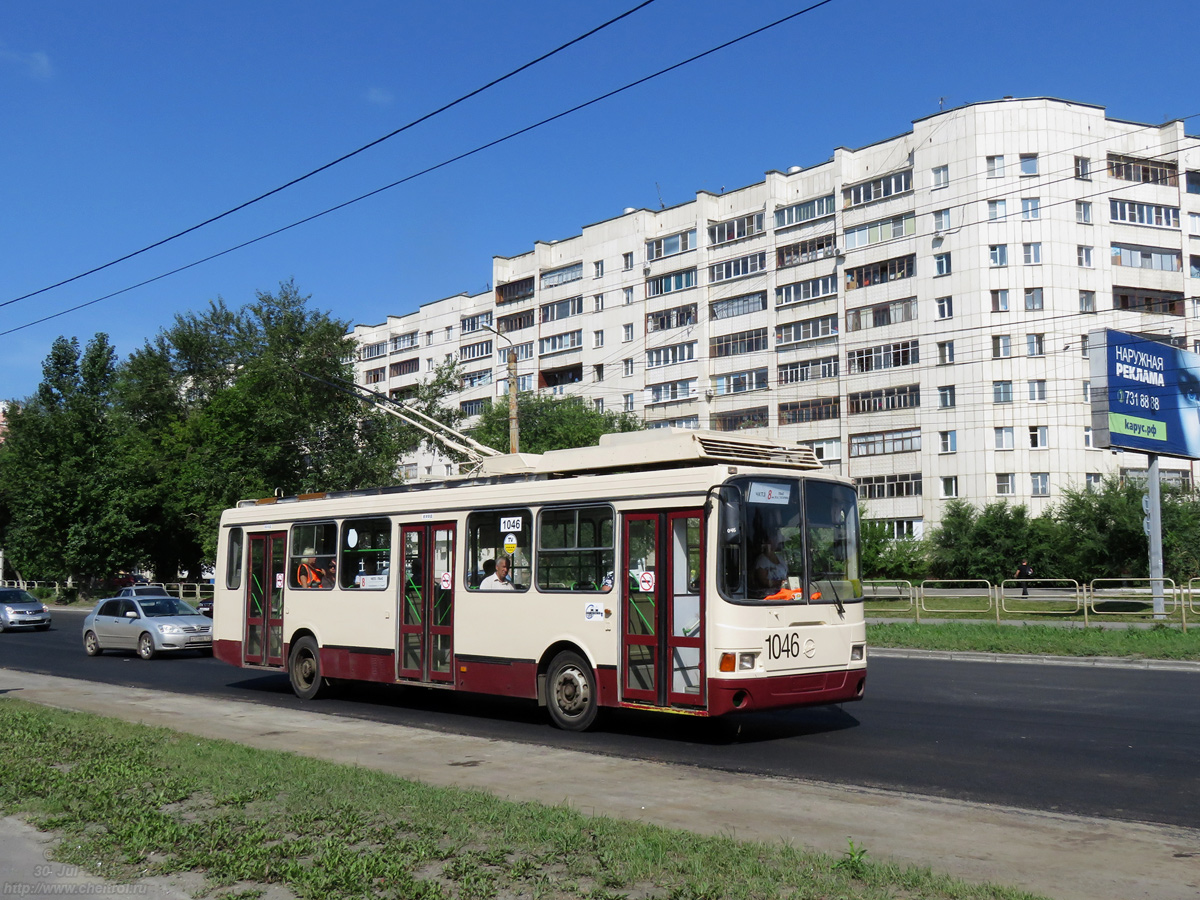 Tcheliabinsk, LiAZ-5280 (VZTM) N°. 1046