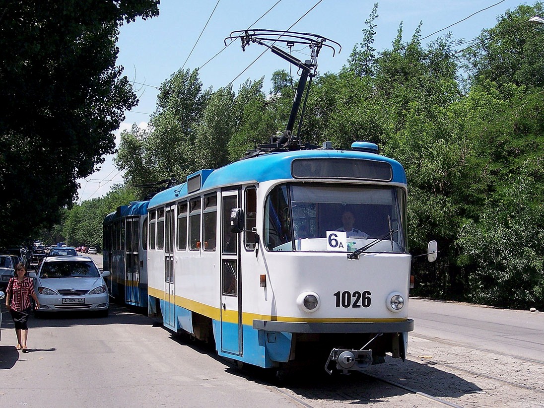 Almaty, Tatra T3DC1 nr. 1026