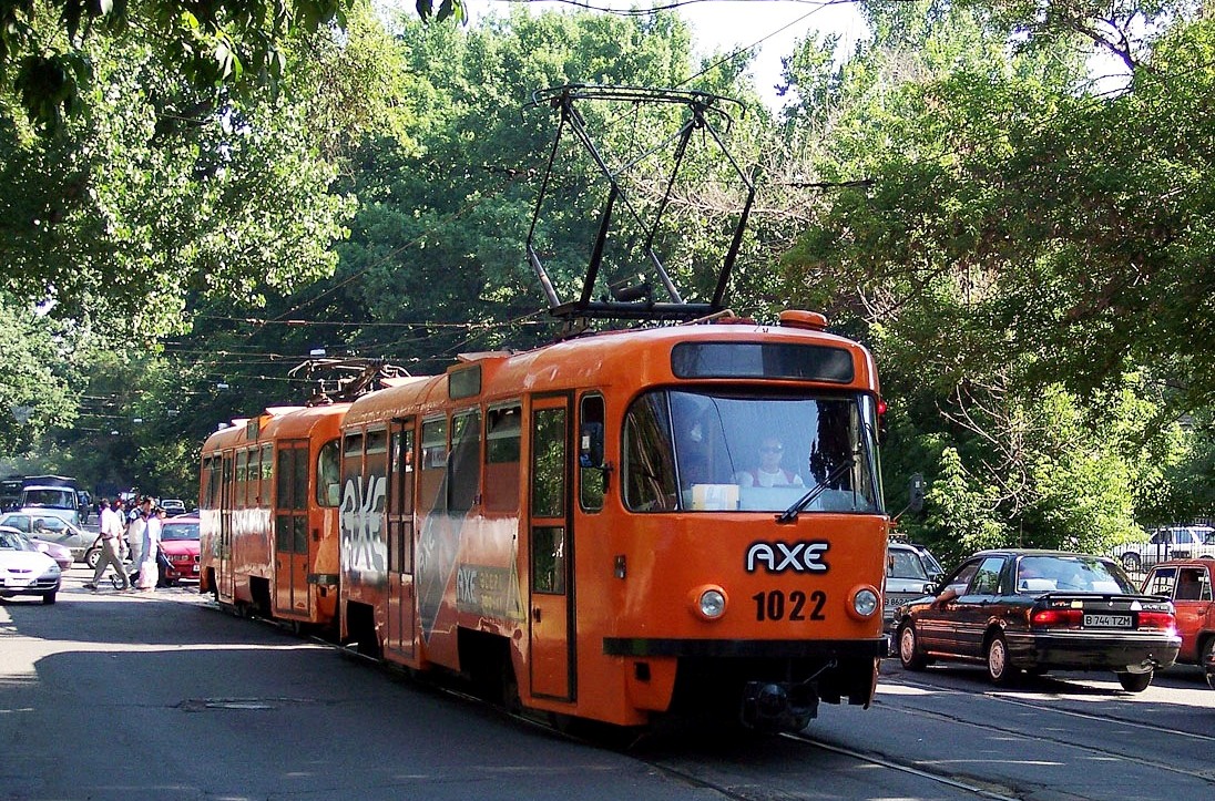 Almaty, Tatra T3DC1 Nr. 1022