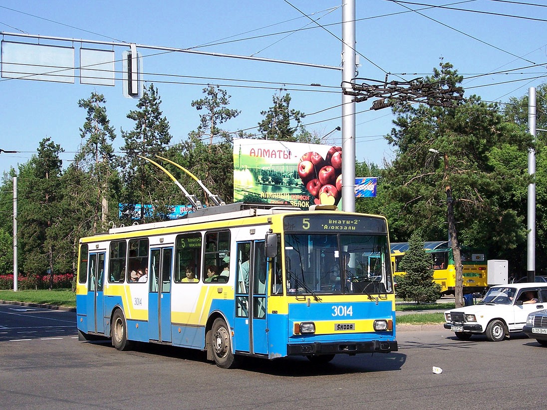 Almaty, Škoda 14Tr13/6M č. 3014