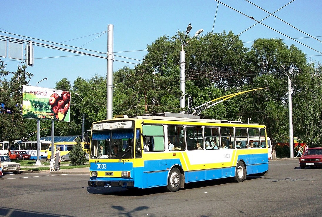 Almaty, Škoda 14Tr13/6M č. 3033