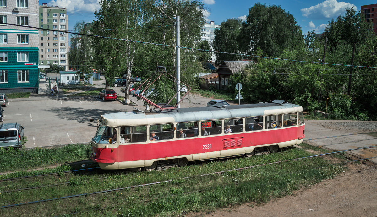 Iževska, Tatra T3SU (2-door) № 2238