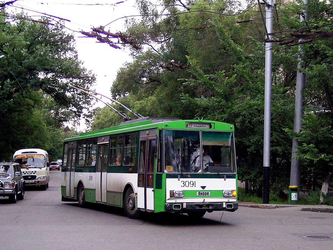 Almaty, Škoda 14Tr08/6 N°. 3091