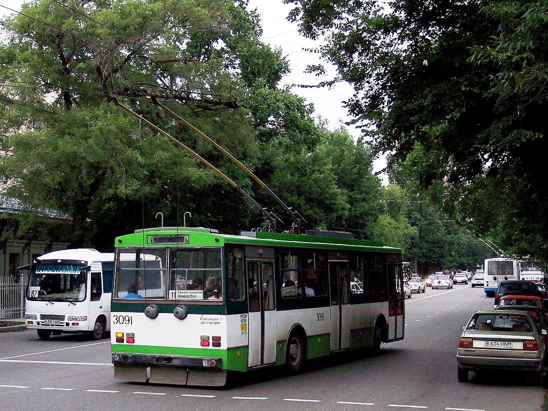 Almaty, Škoda 14Tr08/6 nr. 3091