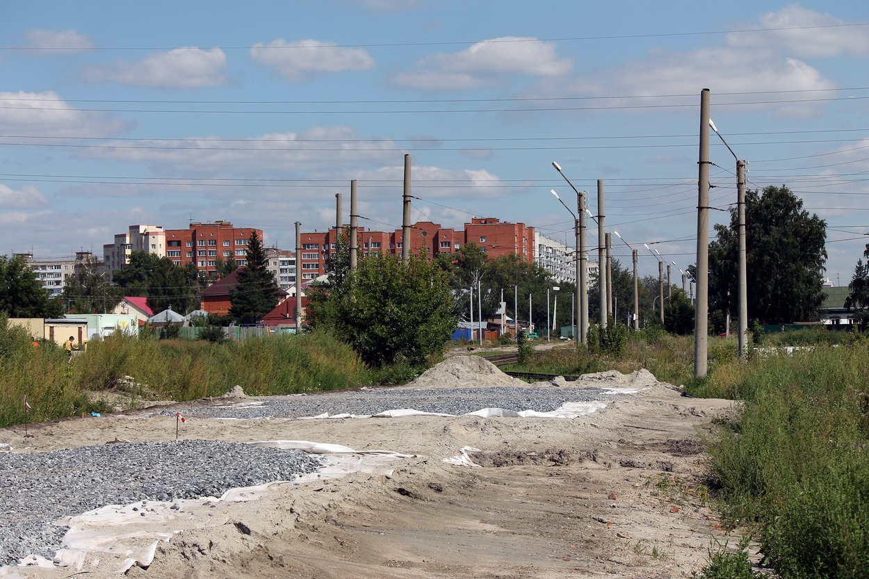 Новосибирск — Строительство трамвайной линии до микрорайона "Чистая Слобода"